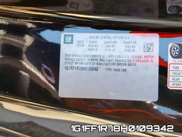 1G1FF1R78H0109342 фото 2