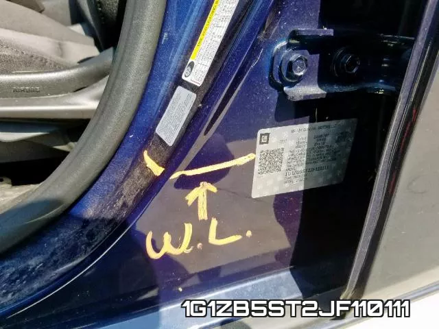 1G1ZB5ST2JF110111 фото 10