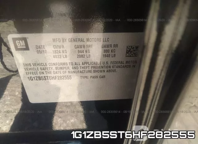 1G1ZB5ST6HF282555 фото 10