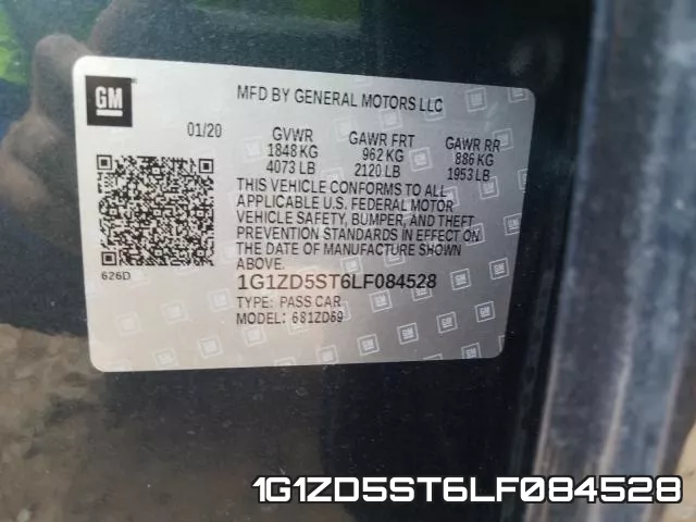 1G1ZD5ST6LF084528 фото 2