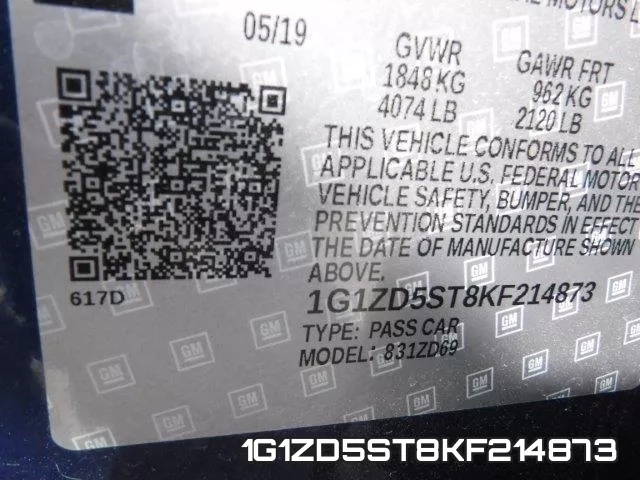 1G1ZD5ST8KF214873 фото 2