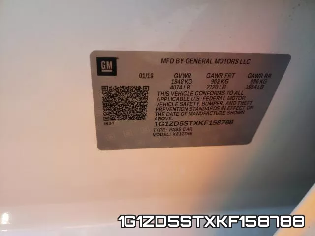 1G1ZD5STXKF158788 фото 2