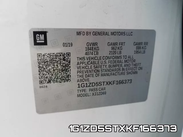 1G1ZD5STXKF166373 фото 2