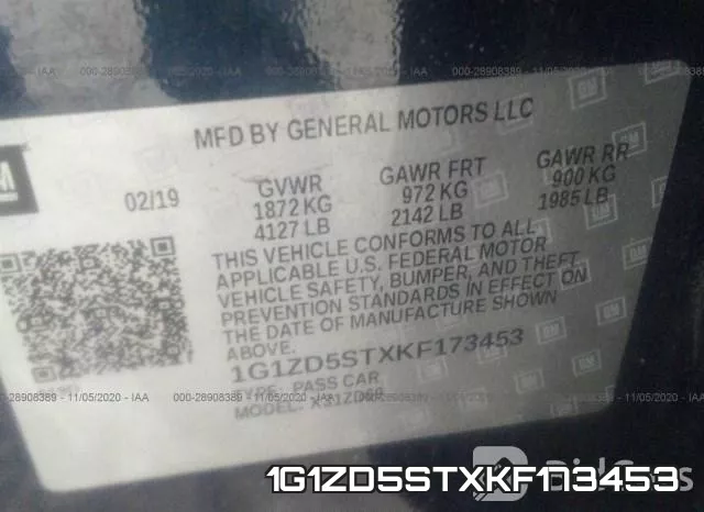 1G1ZD5STXKF173453 фото 10