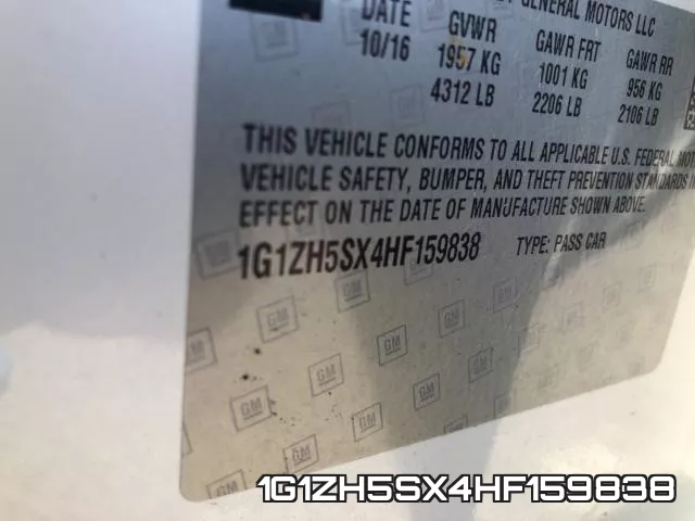 1G1ZH5SX4HF159838 фото 2