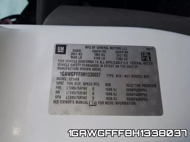 1GAWGFFF8H1338037 фото 2
