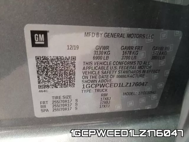 1GCPWCED1LZ176047 фото 2