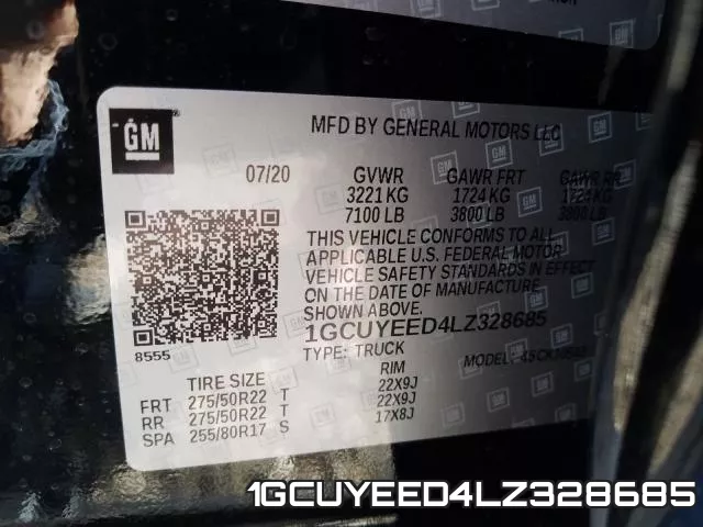 1GCUYEED4LZ328685 фото 2