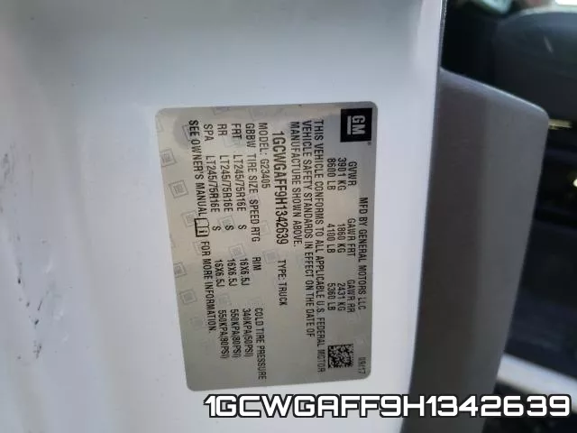 1GCWGAFF9H1342639 фото 2