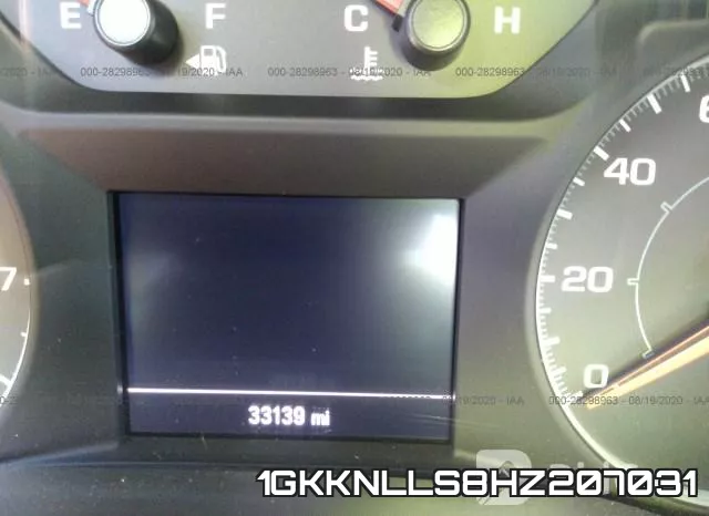 1GKKNLLS8HZ207031 фото 8