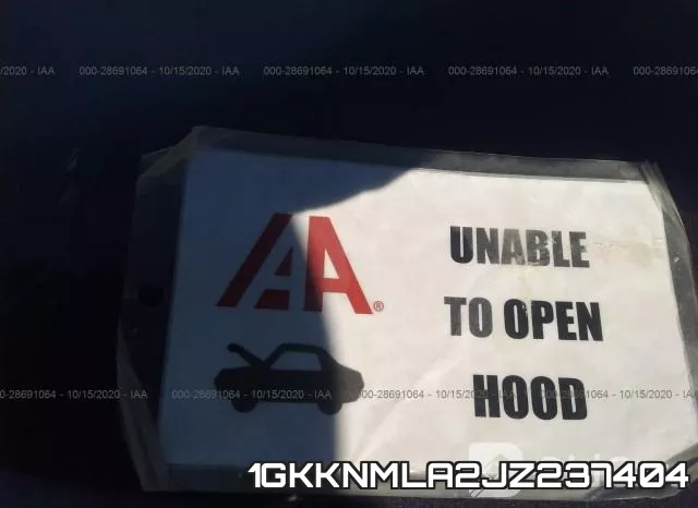 1GKKNMLA2JZ237404 фото 2