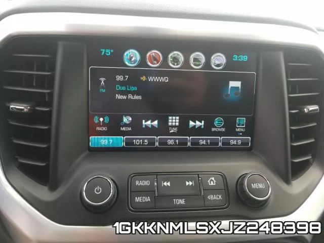 1GKKNMLSXJZ248398 фото 10