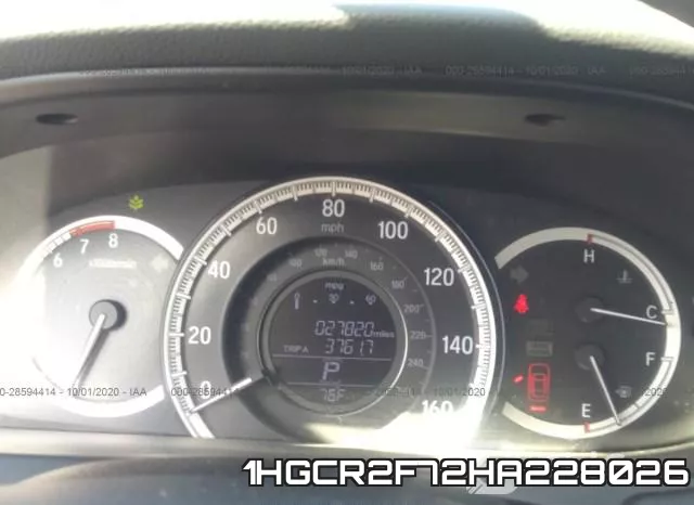 1HGCR2F72HA228026 фото 8