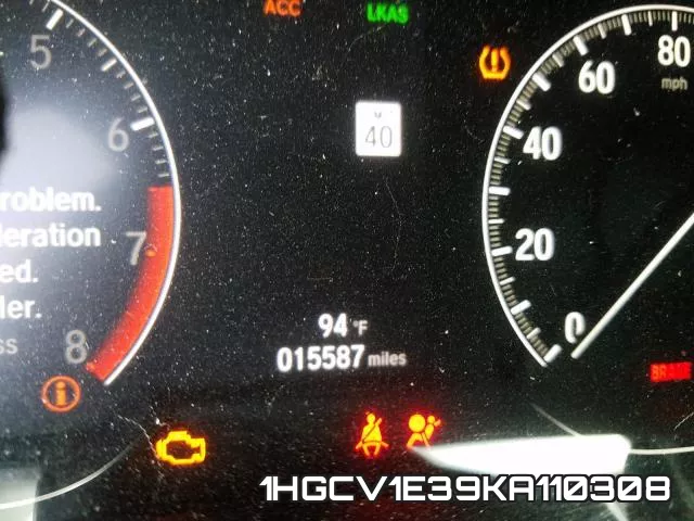 1HGCV1E39KA110308 фото 9