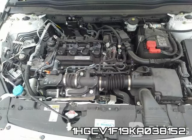 1HGCV1F19KA038152 фото 2