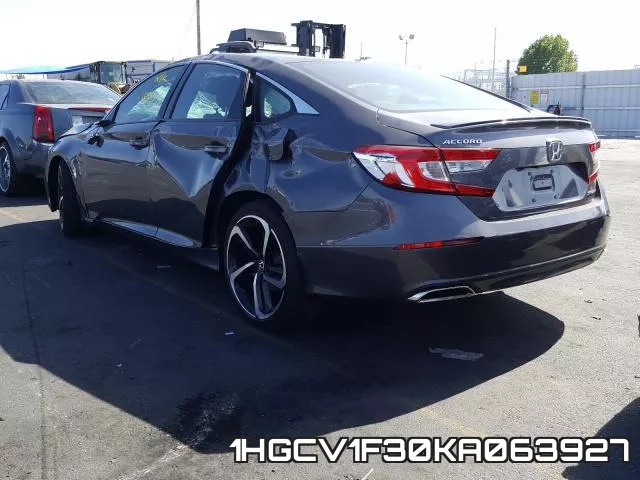 1HGCV1F30KA063927 фото 4