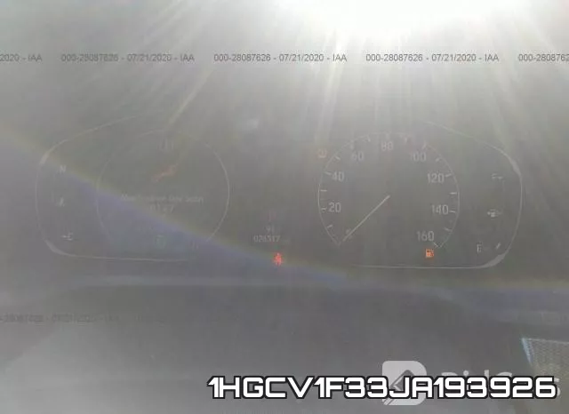 1HGCV1F33JA193926 фото 8