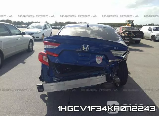 1HGCV1F34KA072243 фото 7