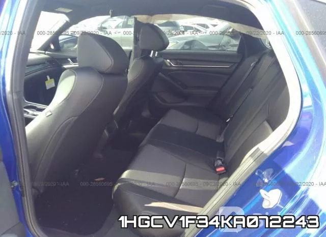 1HGCV1F34KA072243 фото 9