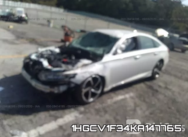 1HGCV1F34KA147765 фото 3