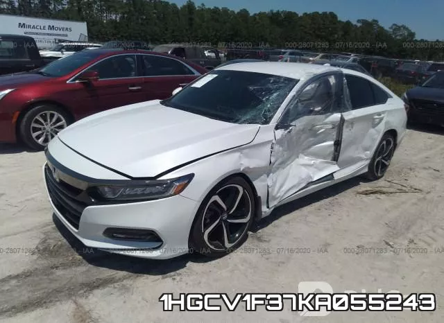 1HGCV1F37KA055243 фото 3