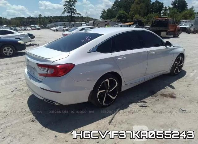 1HGCV1F37KA055243 фото 5