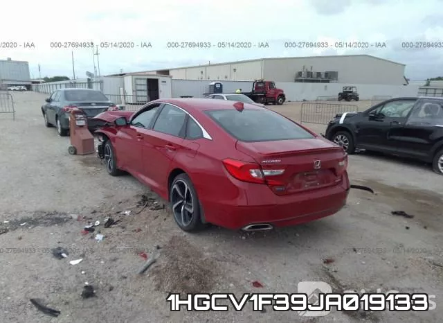 1HGCV1F39JA019133 фото 4