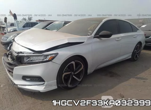 1HGCV2F33KA032399 фото 3