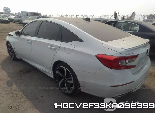 1HGCV2F33KA032399 фото 4