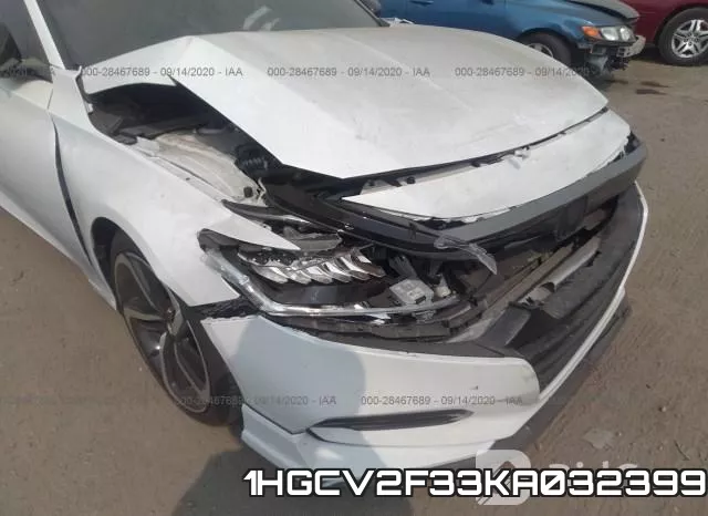 1HGCV2F33KA032399 фото 7