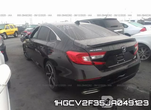 1HGCV2F35JA049123 фото 4