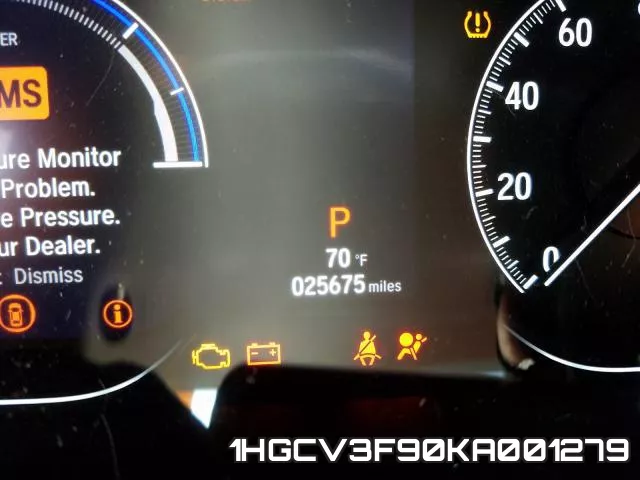 1HGCV3F90KA001279 фото 9