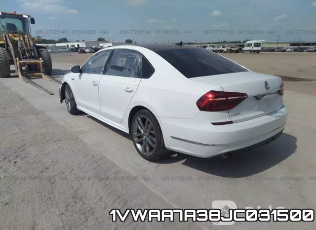 1VWAA7A38JC031500 фото 4