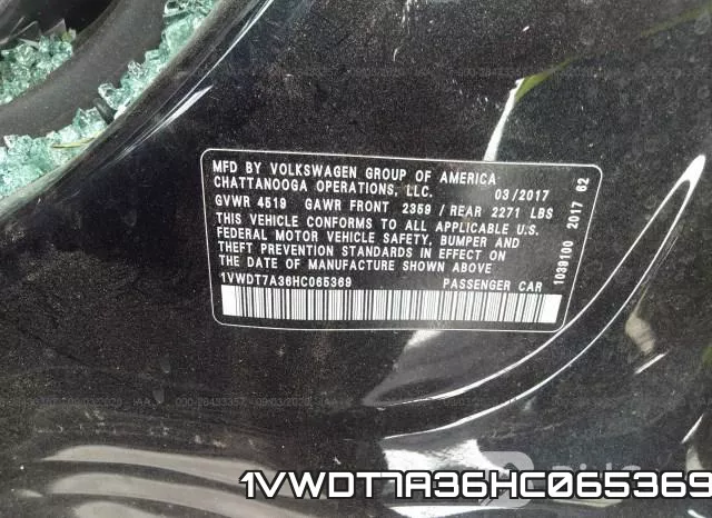 1VWDT7A36HC065369 фото 10