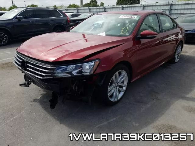 1VWLA7A39KC013257 фото 3