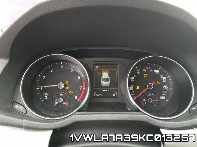 1VWLA7A39KC013257 фото 9