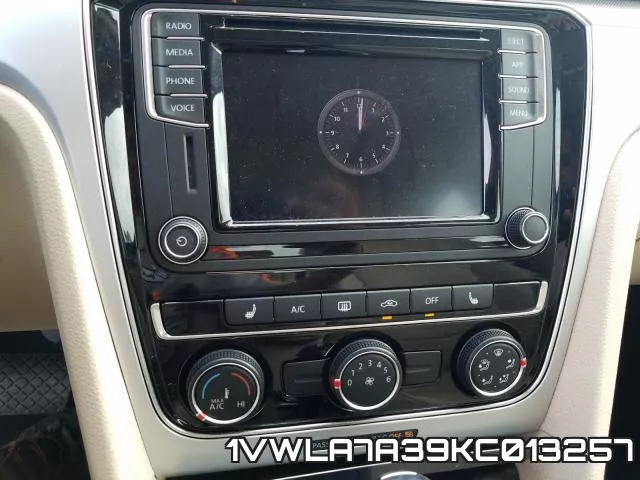 1VWLA7A39KC013257 фото 10