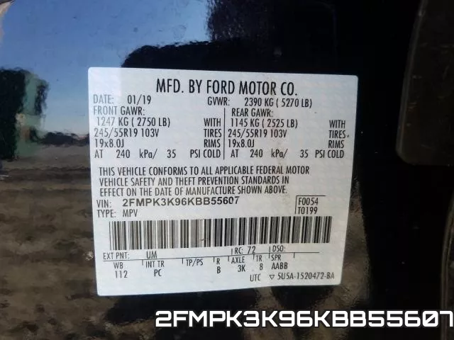 2FMPK3K96KBB55607 фото 2