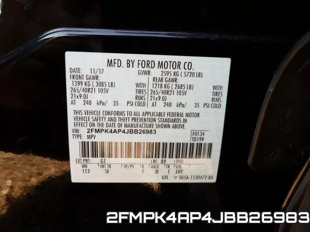 2FMPK4AP4JBB26983 фото 2