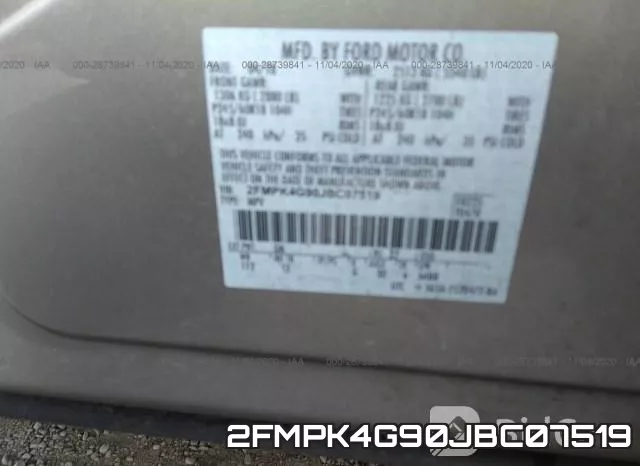 2FMPK4G90JBC07519 фото 9