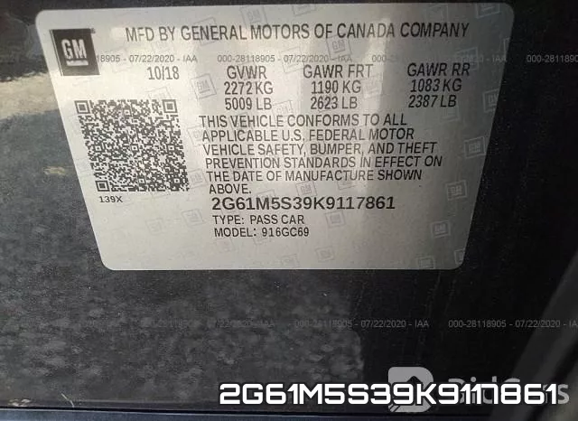 2G61M5S39K9117861 фото 9