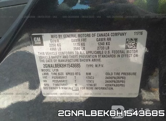 2GNALBEK8H1543685 фото 10