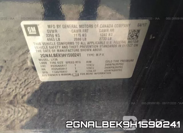2GNALBEK9H1590241 фото 10