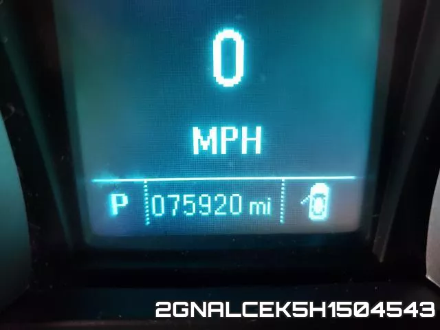 2GNALCEK5H1504543 фото 9