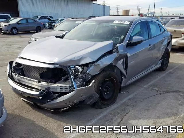2HGFC2F56JH564766 фото 3
