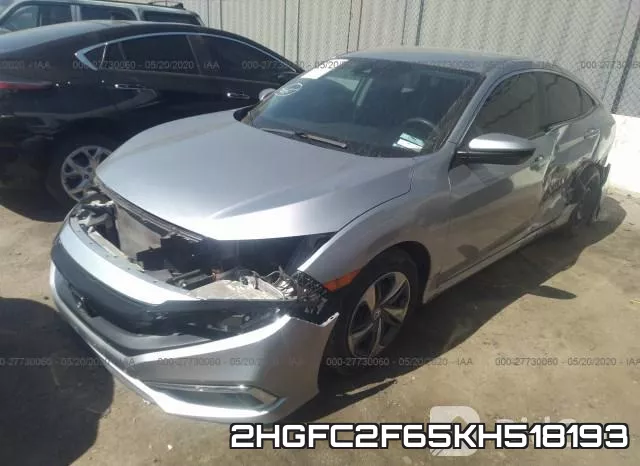 2HGFC2F65KH518193 фото 3