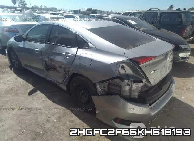 2HGFC2F65KH518193 фото 4