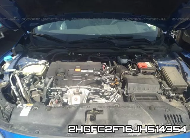 2HGFC2F76JH514354 фото 2