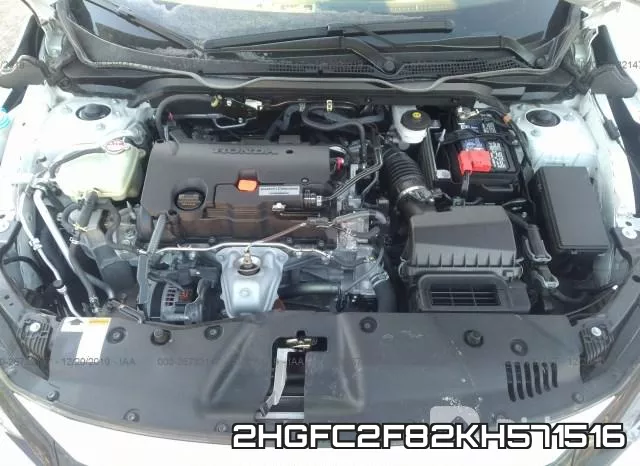 2HGFC2F82KH571516 фото 2