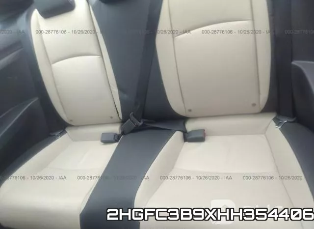 2HGFC3B9XHH354406 фото 9